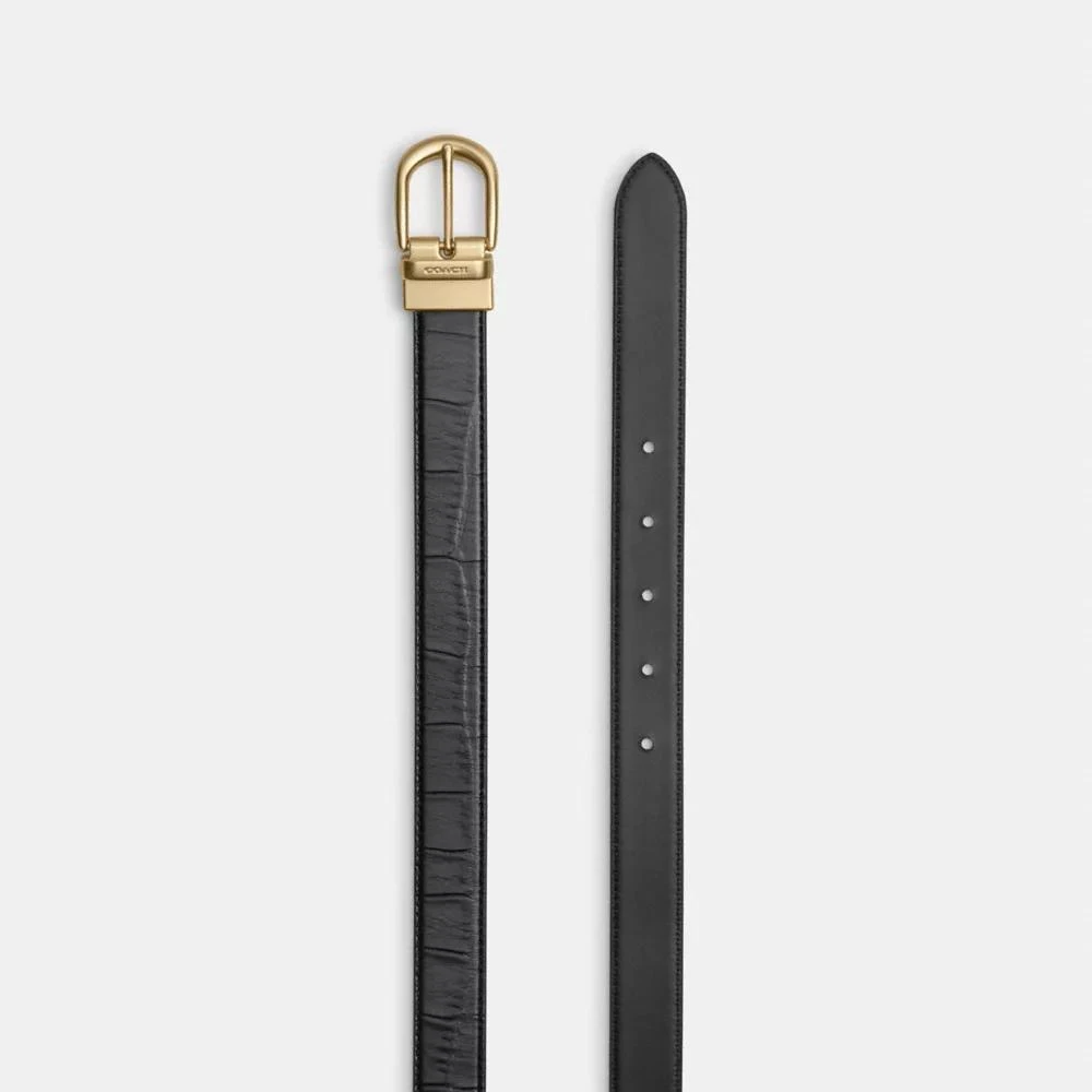 Coach Classic Buckle Cut To Size Reversible Belt, 25 Mm 2