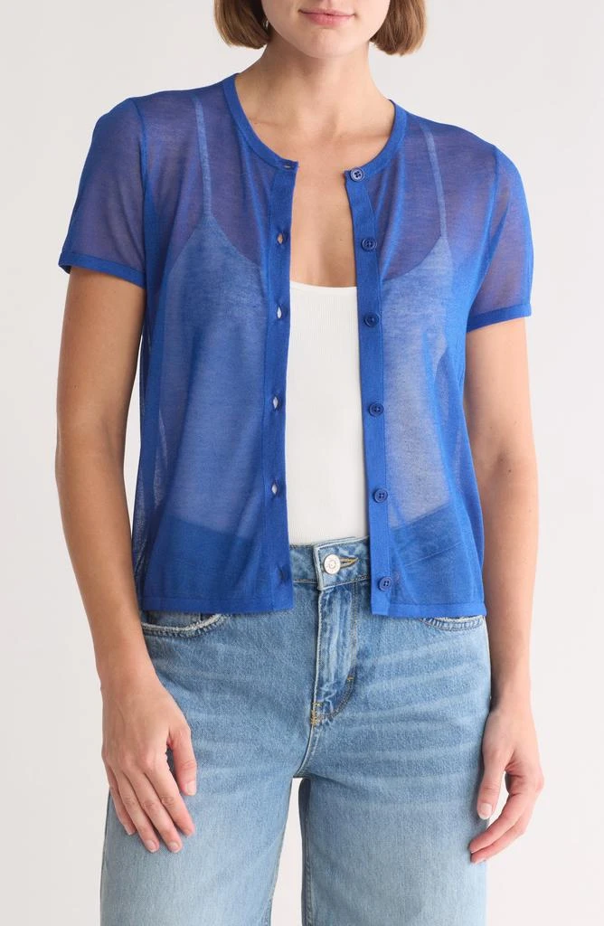 Madewell Weaver Sheer Cardigan 1