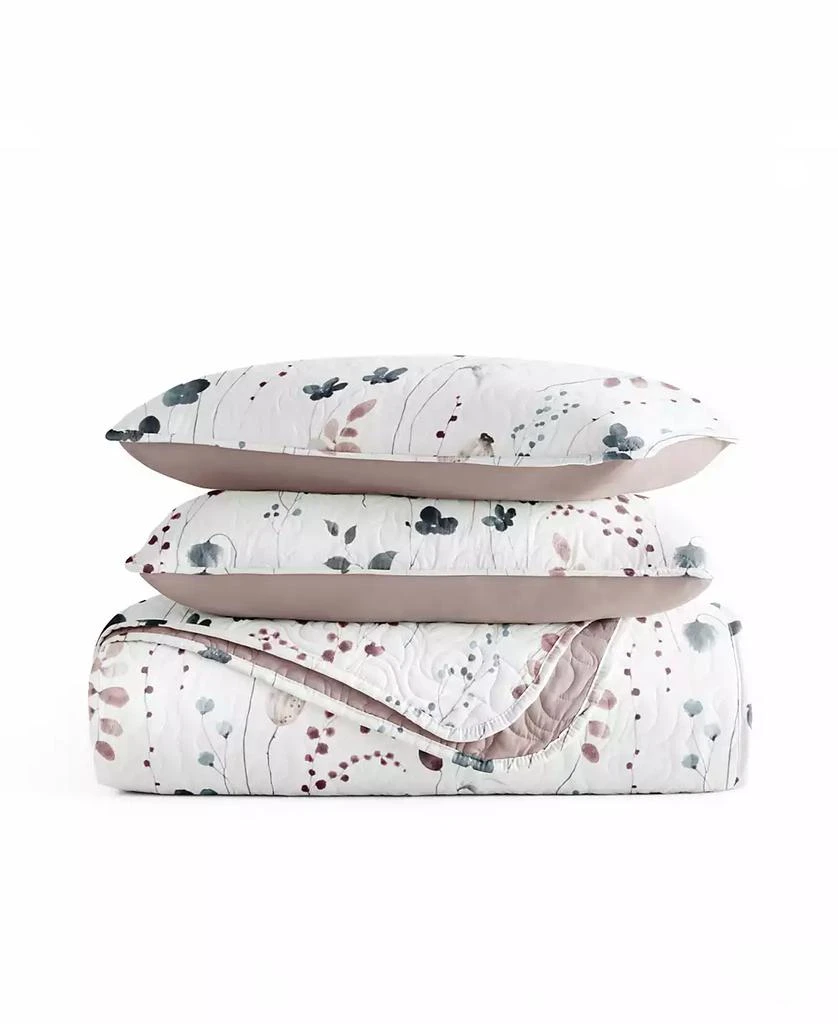 IENJOY HOME Poppy Bloom Reversible 2-Pc. Quilt Set 10