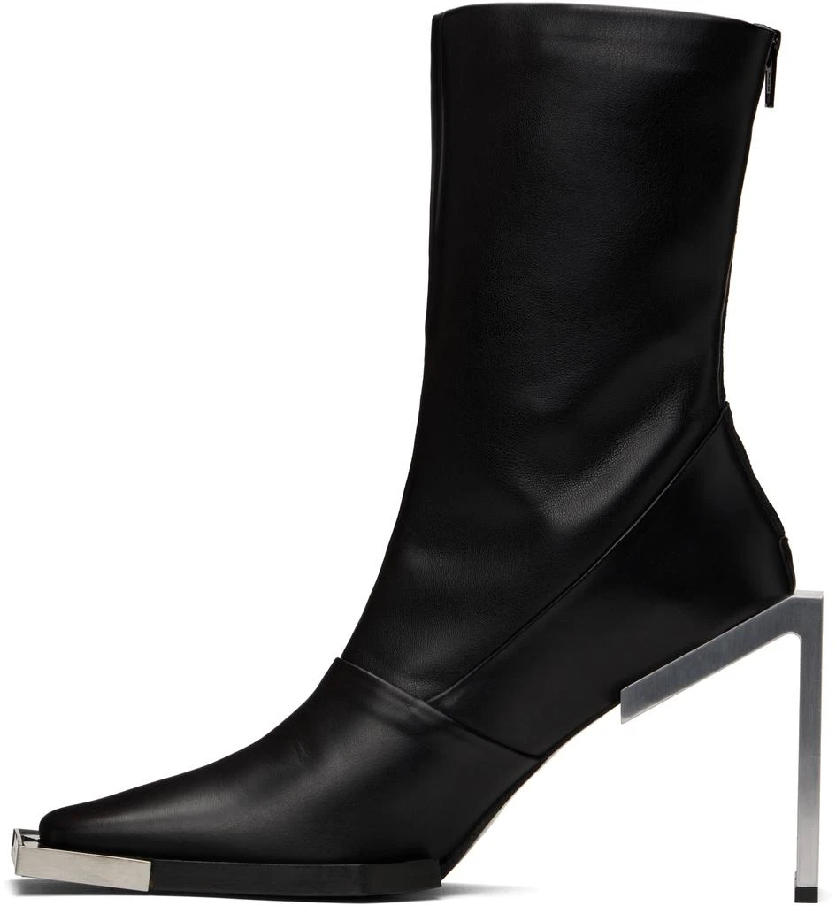 Heliot Emil Black Ankle-High Boots 3
