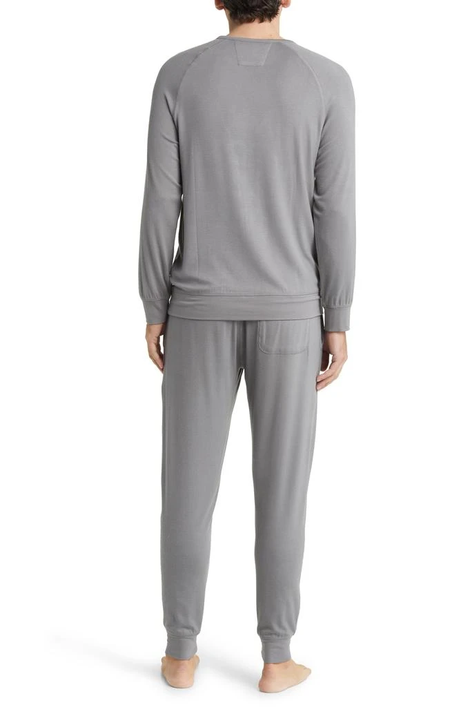 Daniel Buchler Long Sleeve Stretch Viscose Pajama T-Shirt 2