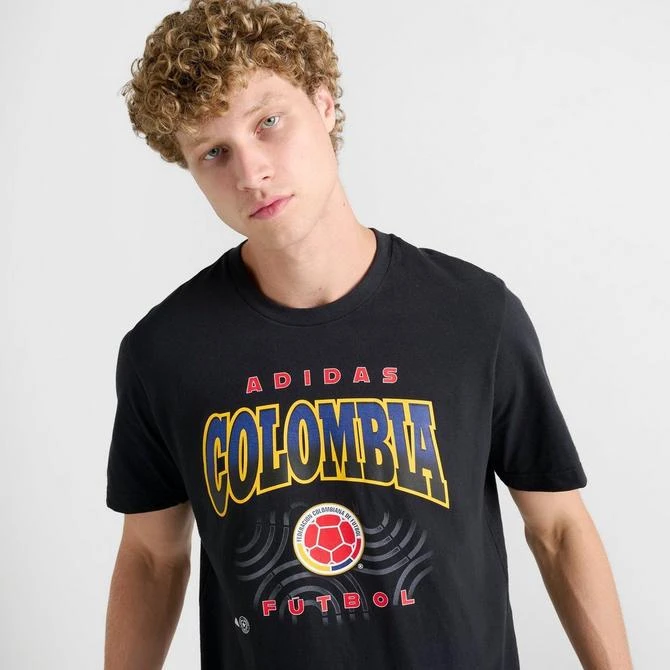 Adidas Men's adidas Colombia Soccer Retro Heritage Graphic T-Shirt 9