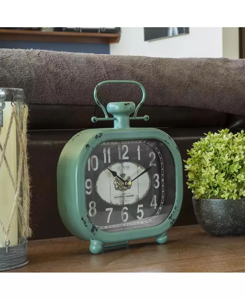 La Crosse Technology La Crosse Clock 10" Isla Metal Wall/Table Clock 3