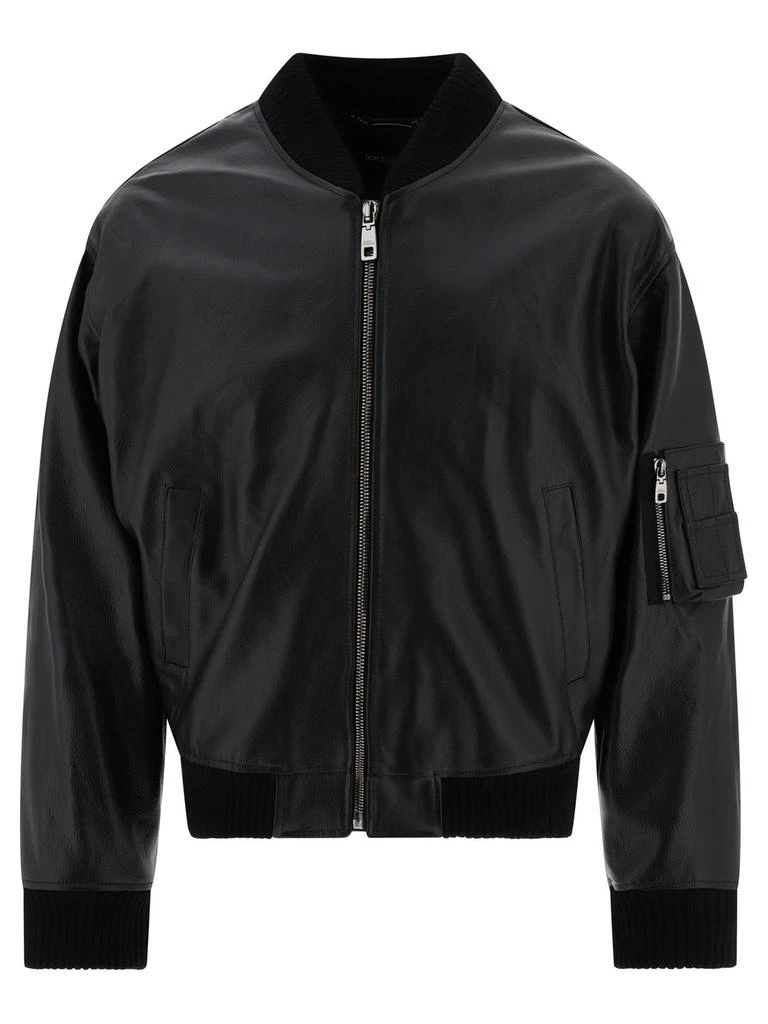 Dolce & Gabbana Dolce & Gabbana Zipped Bomber Jacket 1