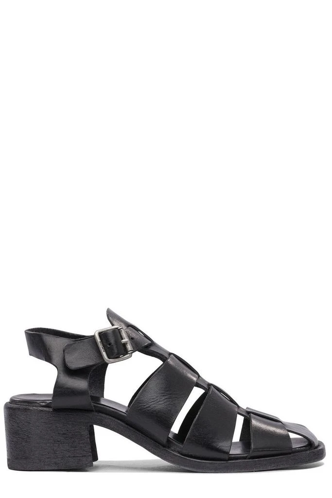 MOMA Moma Strappy Block Heel Sandals 1