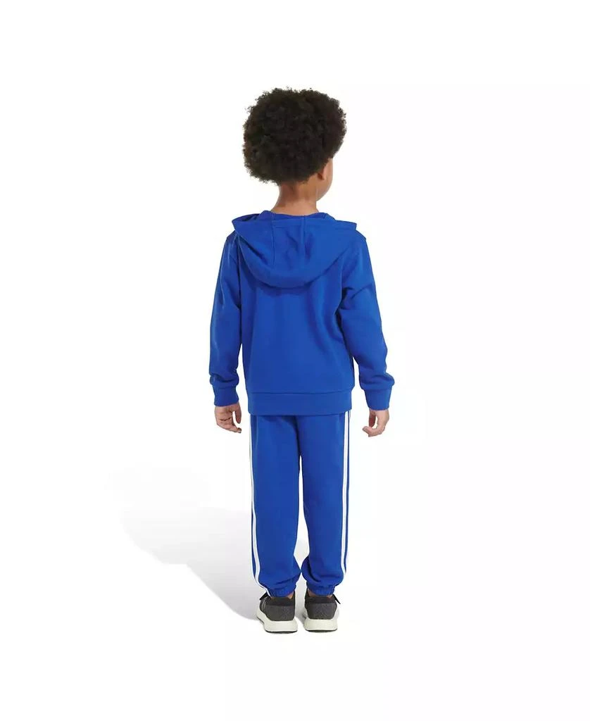 Adidas Little & Toddler Boys Two-Piece Hooded Fleece Jacket Jogger Set 3