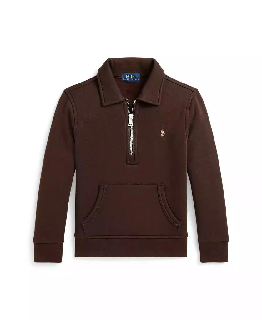 Ralph Lauren Toddler and Little Boys 2-7 Fleece Quarter-Zip