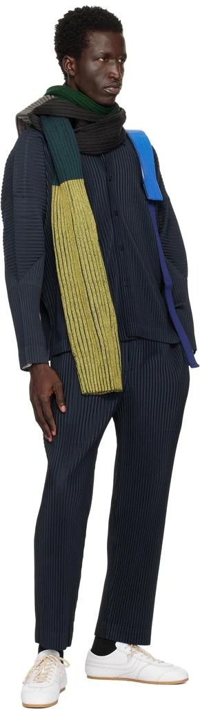 Homme Plissé Issey Miyake Navy Monthly Color November Shirt 4