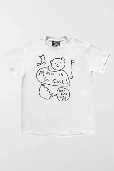 Feels So Good Feels So Good Music is Cool T-Shirt 1