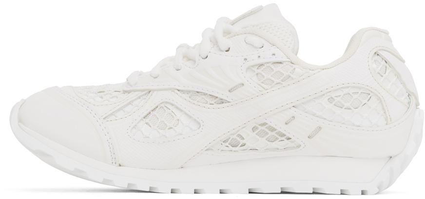 Bottega Veneta White & Off-White Orbit Sneakers - Casual
