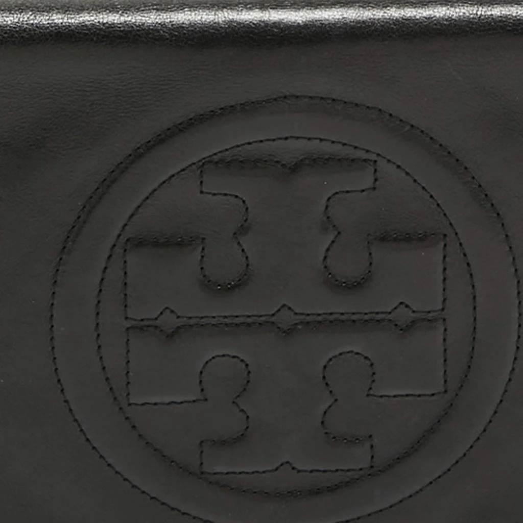 Tory Burch Tory Burch Black Leather Reva Chain Flap Bag 5