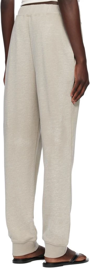 LAUREN MANOOGIAN Gray Terry Lounge Pants 3