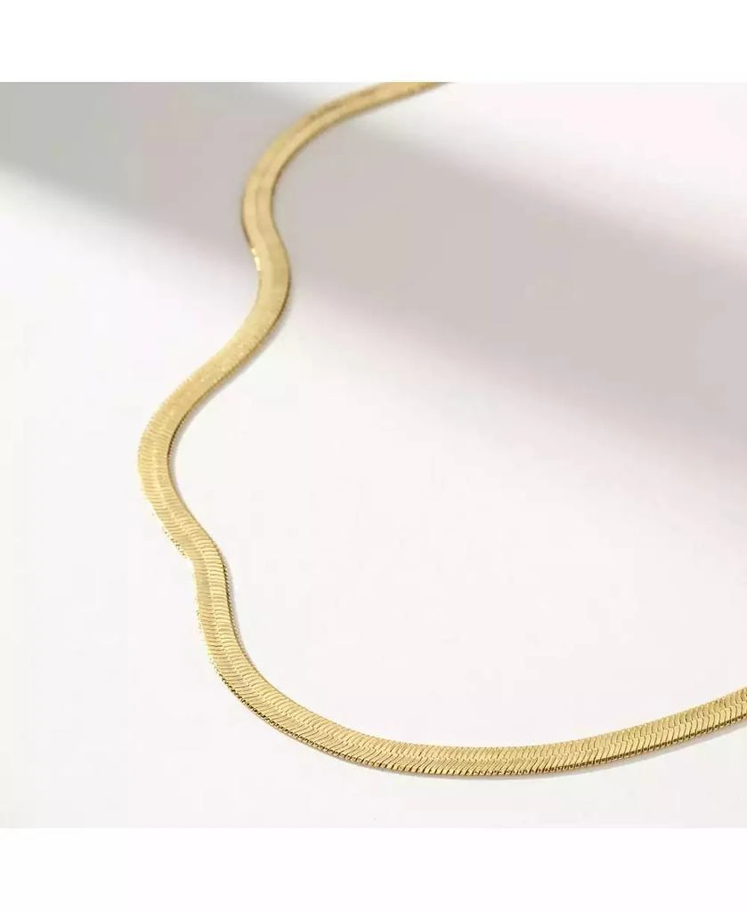 Uncommon James 14K Gold-Plated Horizon Chain Necklace, 14.5" + 2" extender 3