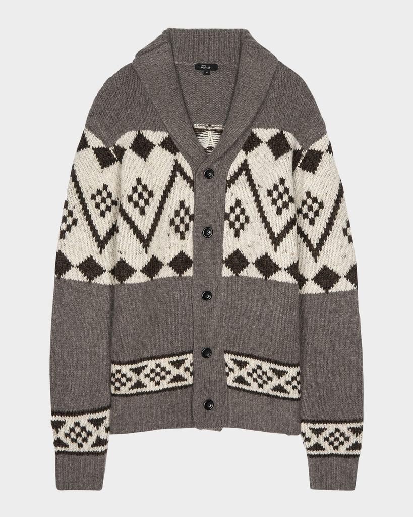 Rails Men's Kallio Geometric Cardigan