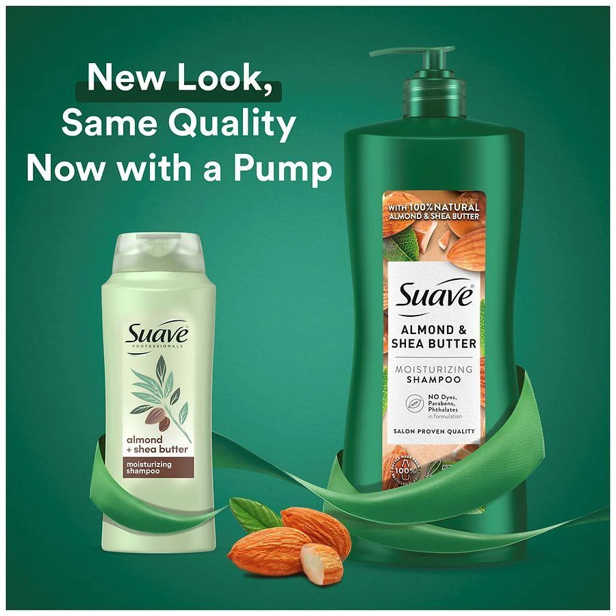 Suave Moisturizing Shampoo Almond + Shea Butter 7