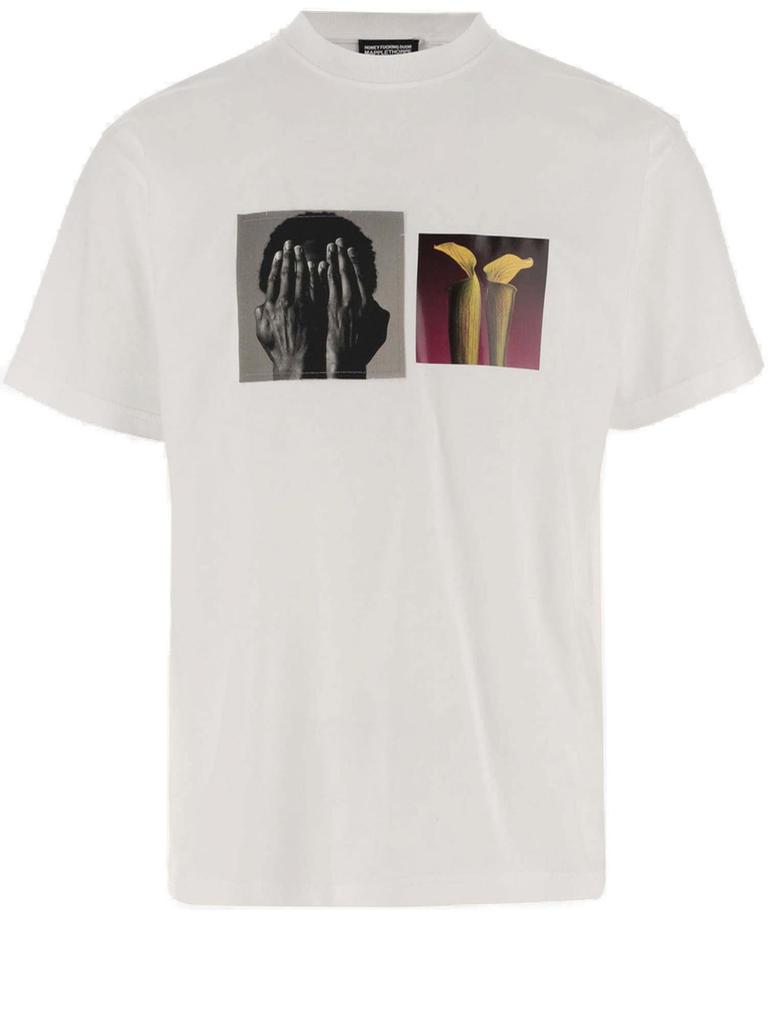 Honey Fucking Dijon Honey Fucking Dijon Photograph-Printed Creeneck T-Shirt