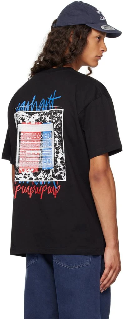 Carhartt WIP Black Stereo T-Shirt 3