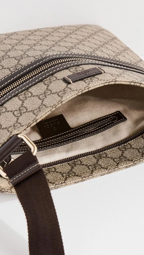 Shopbop Archive Gucci Messenger Crossbody Bag, GG Supreme Canvas 5