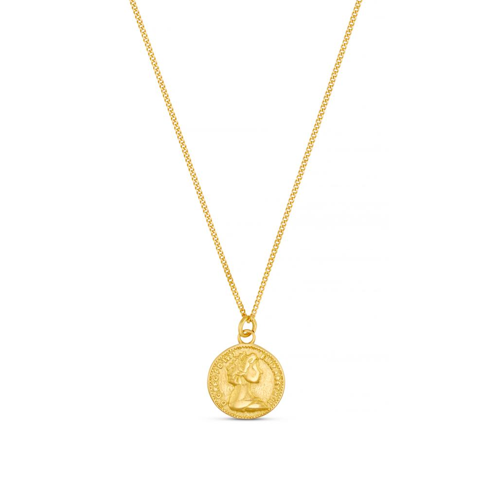Orelia LUXE LUXE Coin Necklace