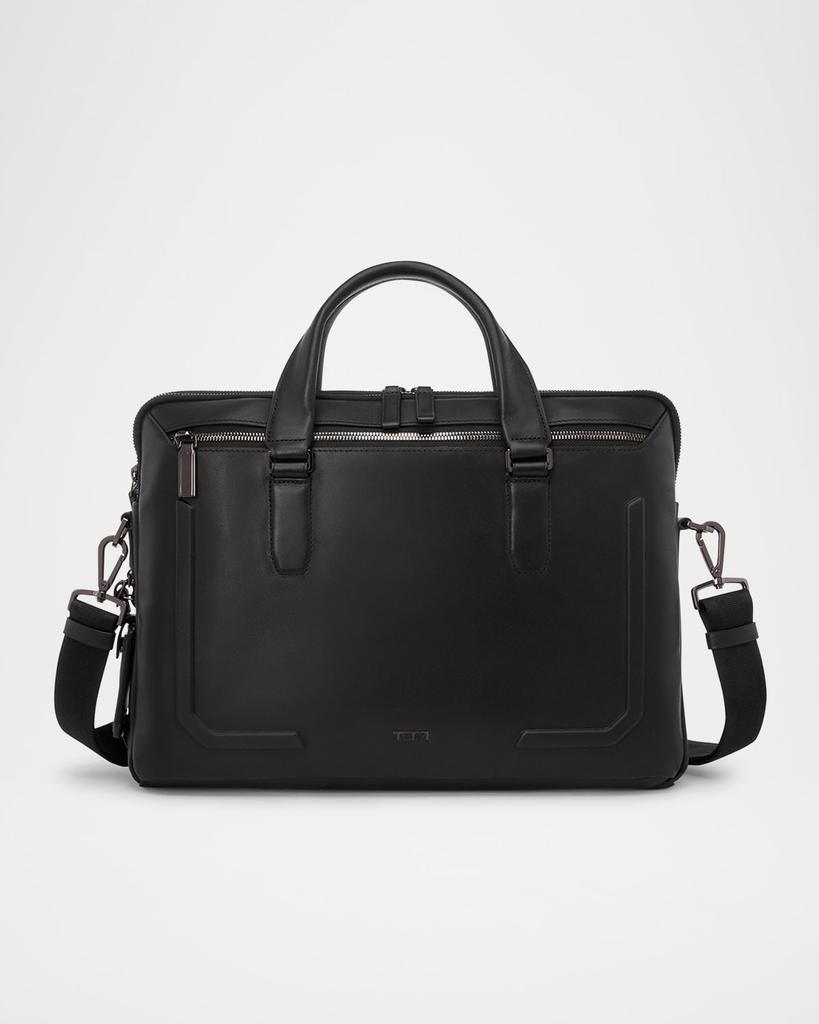 Tumi Harrison Sycamore Slim Leather Briefcase