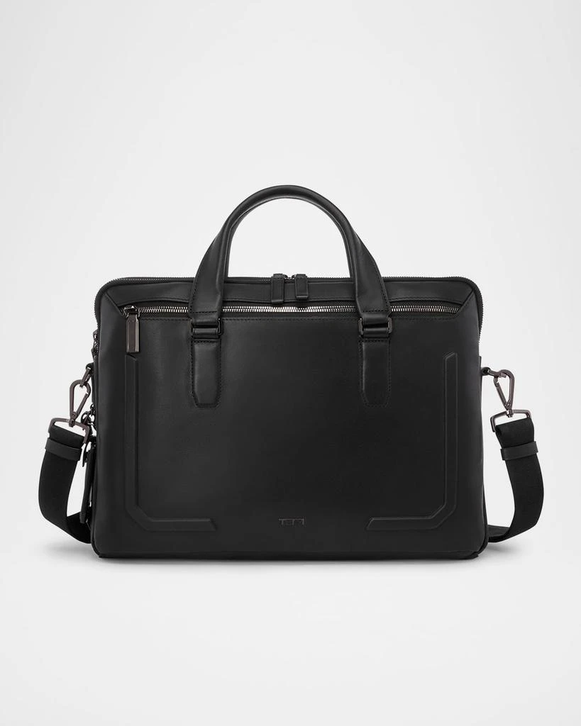 Tumi Harrison Sycamore Slim Leather Briefcase 1