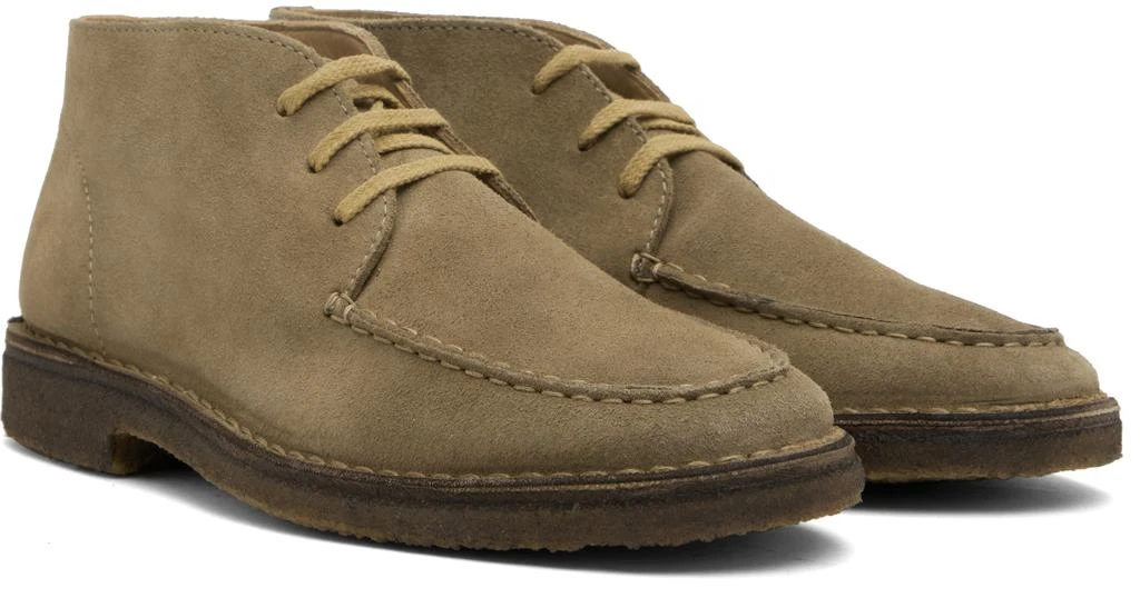 Drake's Taupe Crosby Moc-Toe Desert Boots 4