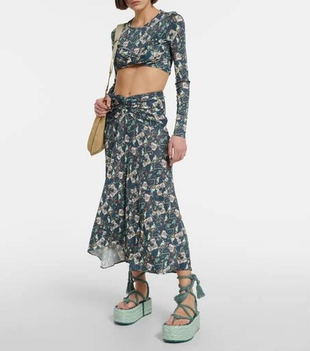 Isabel Marant Elif platform espadrille sandals 2