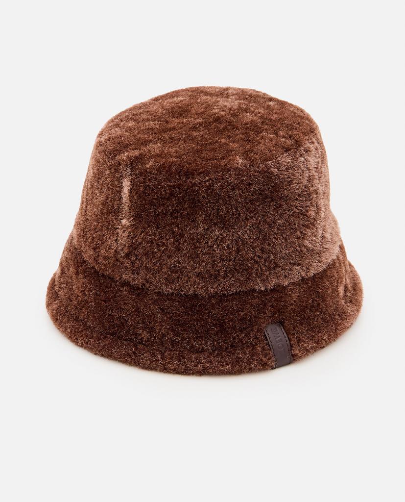 ハット LOEWE SHEARLING BUCKET HAT Loewe Shearling Bucket Hat - Hats - BeyondStyle