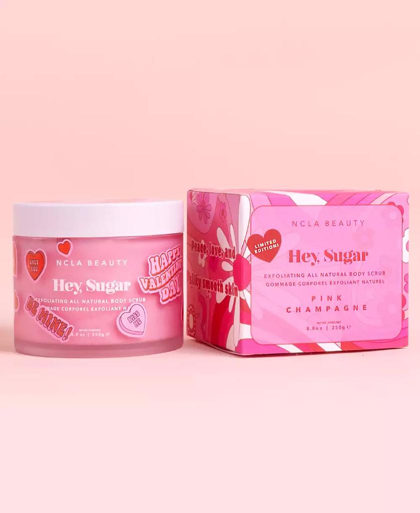 NCLA Beauty Hey, Sugar Pink Champagne Body Scrub, 8.8 oz.