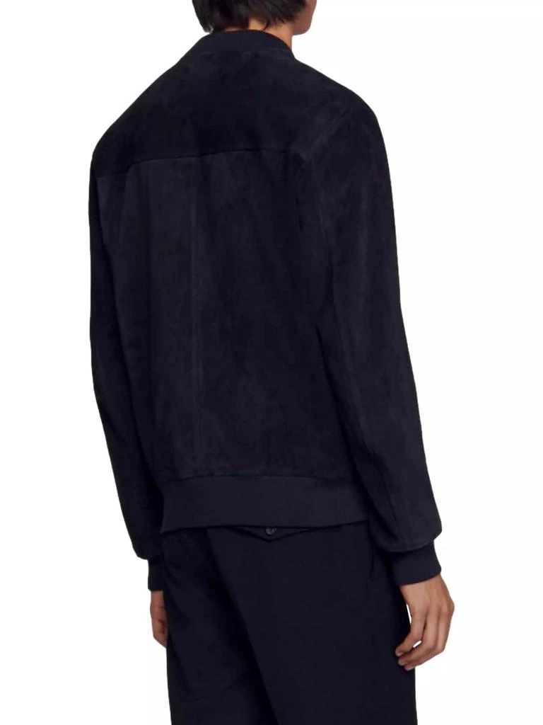 Sandro Suede Leather Jacket 6