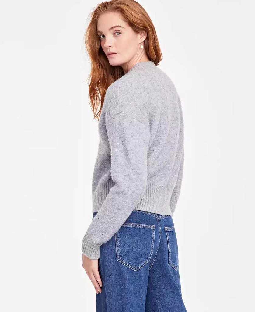On 34th Women's Boucle Cozy Bomber Jacket, Created for Macy's 2