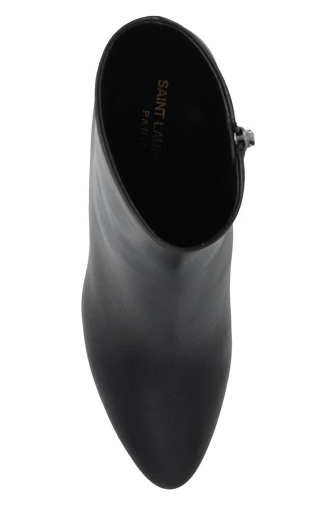 Yves Saint Laurent lou Heeled Ankle Boots 4