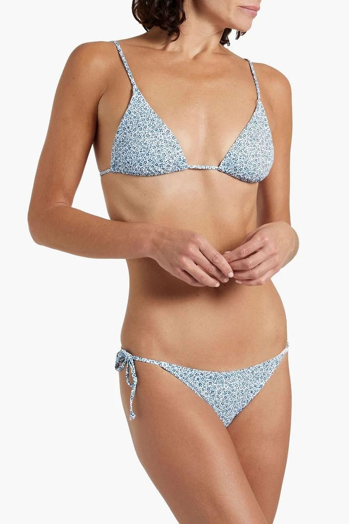 Onia Kate floral-print low-rise bikini briefs 2