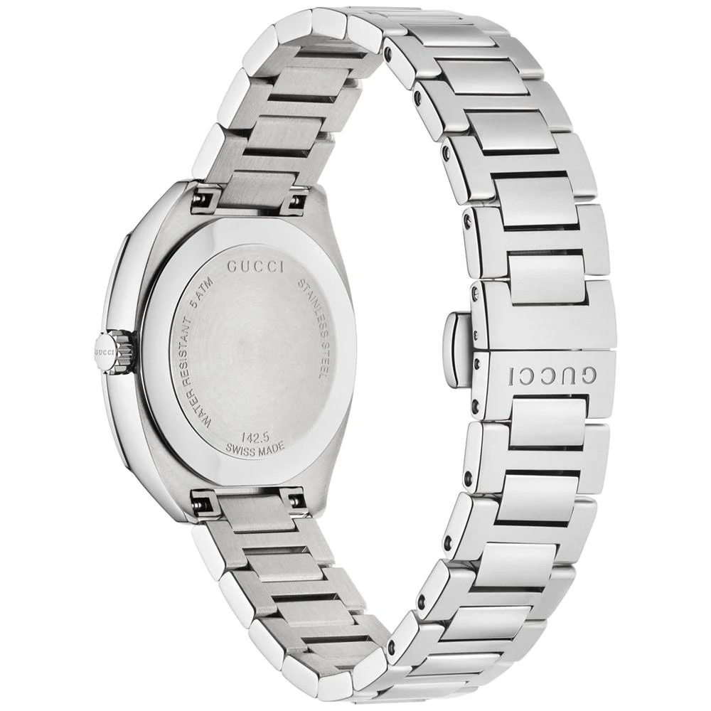 Gucci GG2570 Diamond Accent Stainless Steel Bracelet Watch 29mm 3