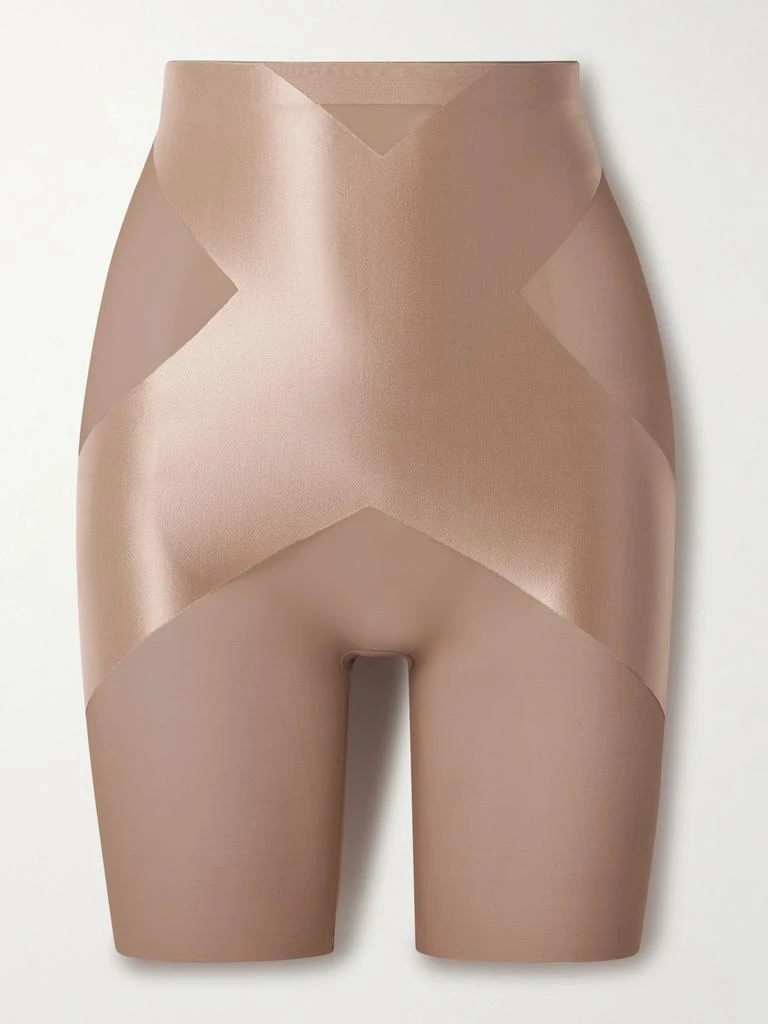 SPANX Spanxshape™ Satin-x™ 高腰中长短裤 1