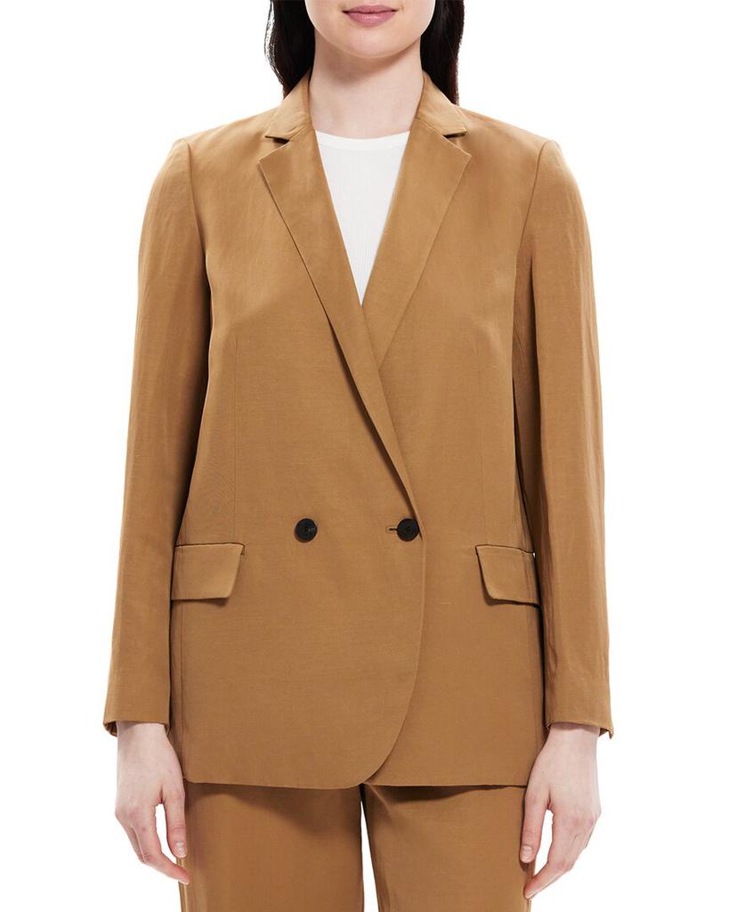 Traceable Wool Slim Single-Breasted Blazer | Neiman Marcus