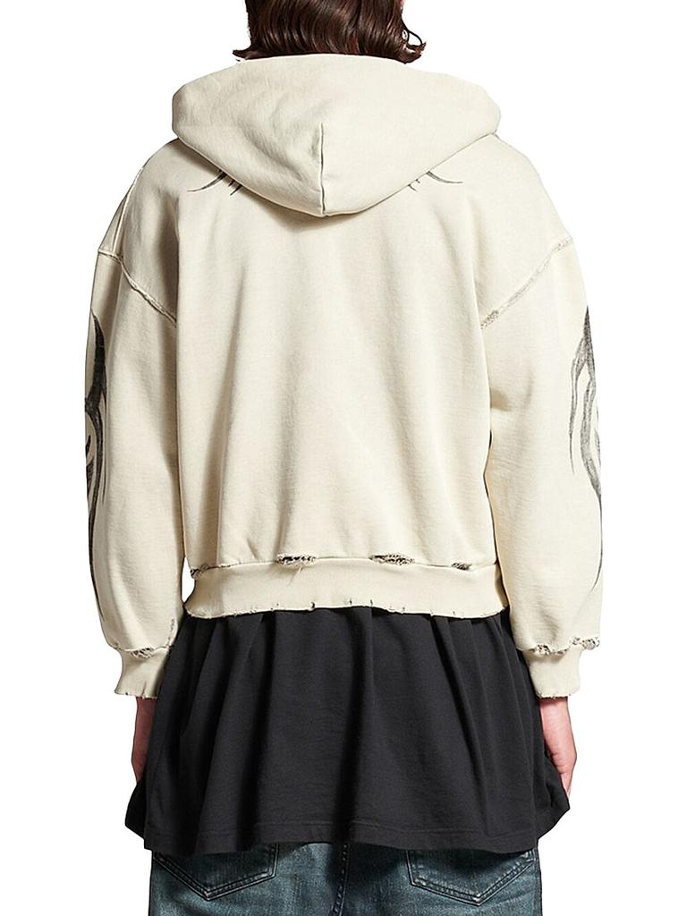 Balenciaga Y2K Zip-Up Hoodie Regular Fit - Free Shipping - BeyondStyle