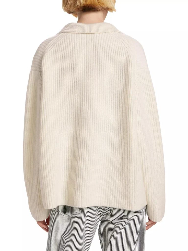 Nili Lotan Tova Ribbed Cashmere Sweater 5