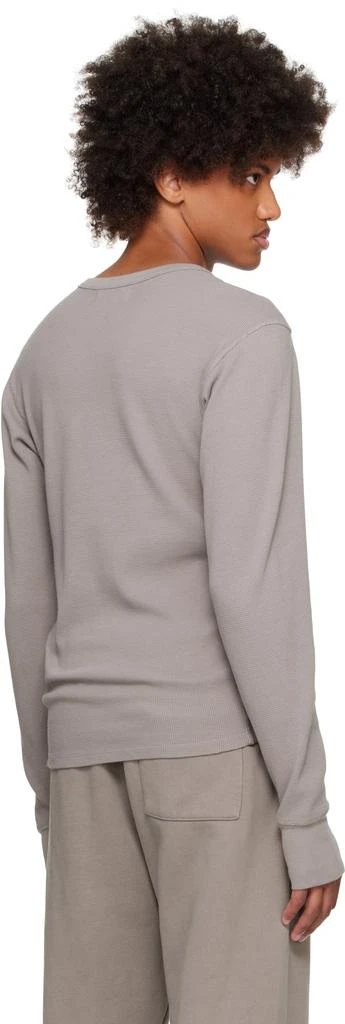 Entire Studios Gray Thermal Long Sleeve T-shirt 3
