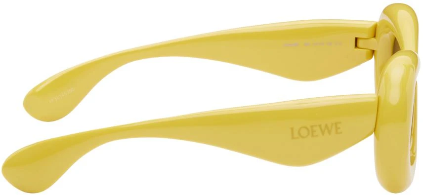 Loewe Yellow Inflated Goggle Sunglasses 2