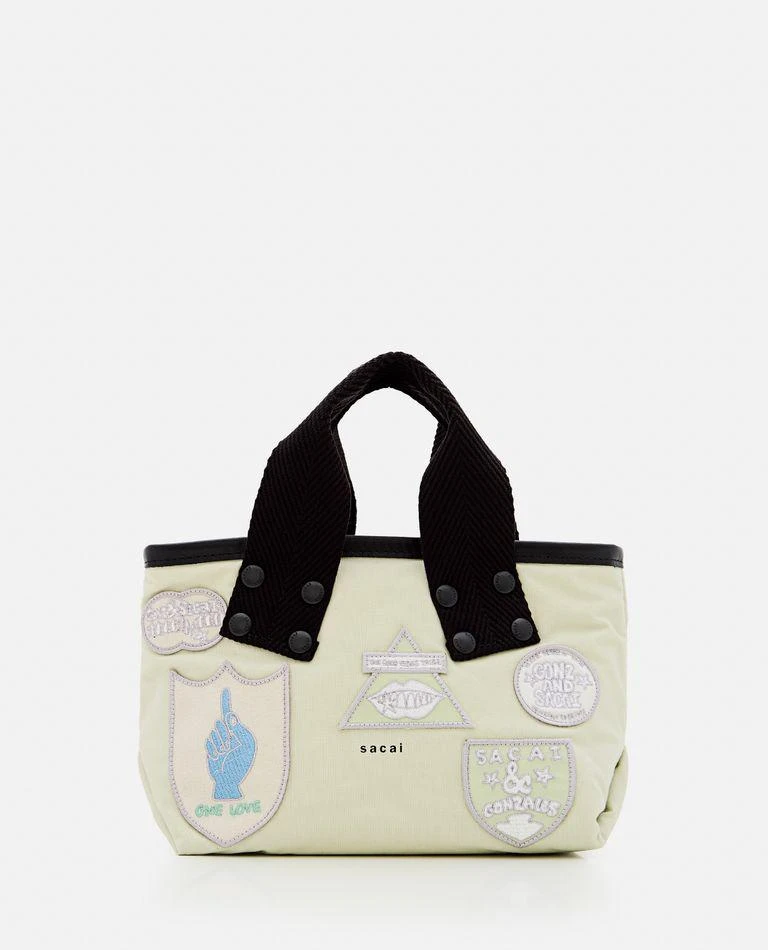 Sacai Sacai X Marc Gongales Small Patch Tote Bag 1