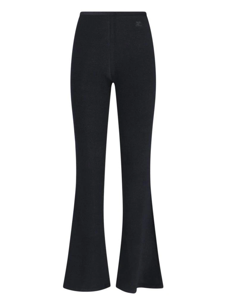 Courrèges High-Waisted Bootcut Pants 1