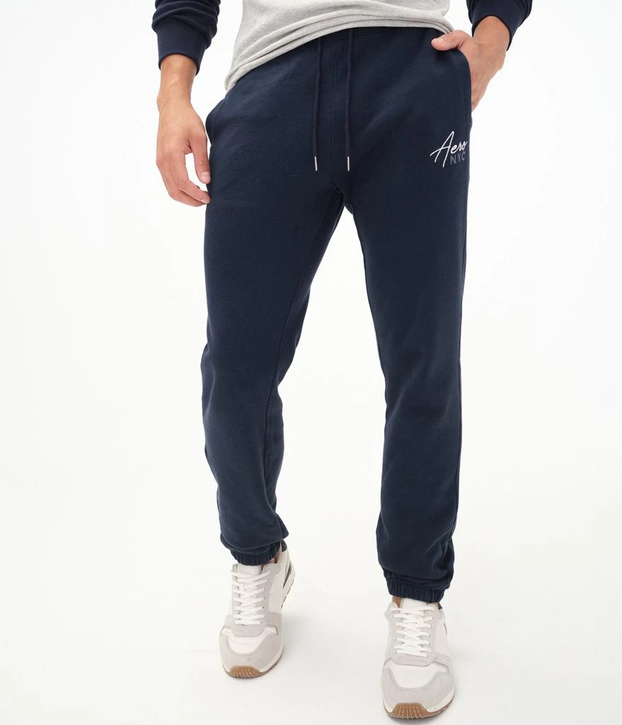 Aeropostale Aeropostale Men's Nyc Script Cinched Sweatpants 10