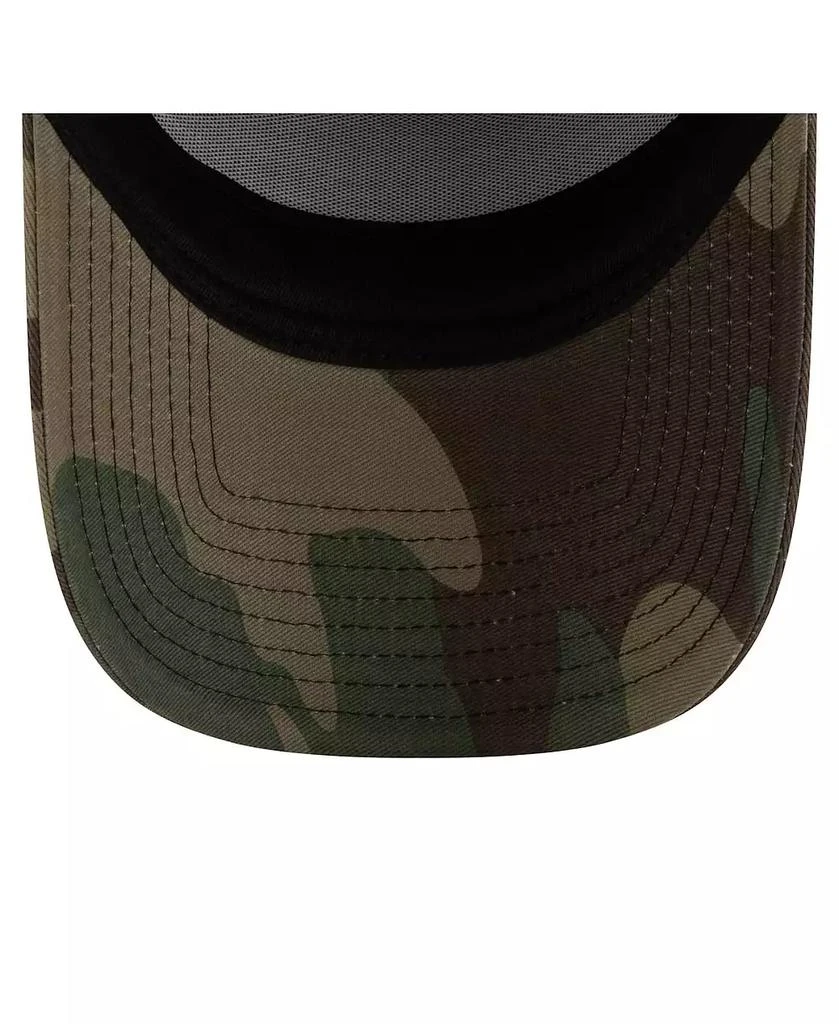 New Era Men's Camo Kansas City Royals Woodland Team Pop 9Forty A-Frame Adjustable Hat 4