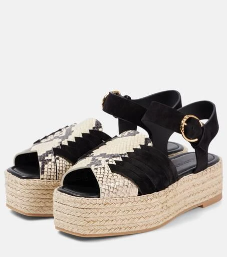 Ulla Johnson Elsa leather espadrilles 4