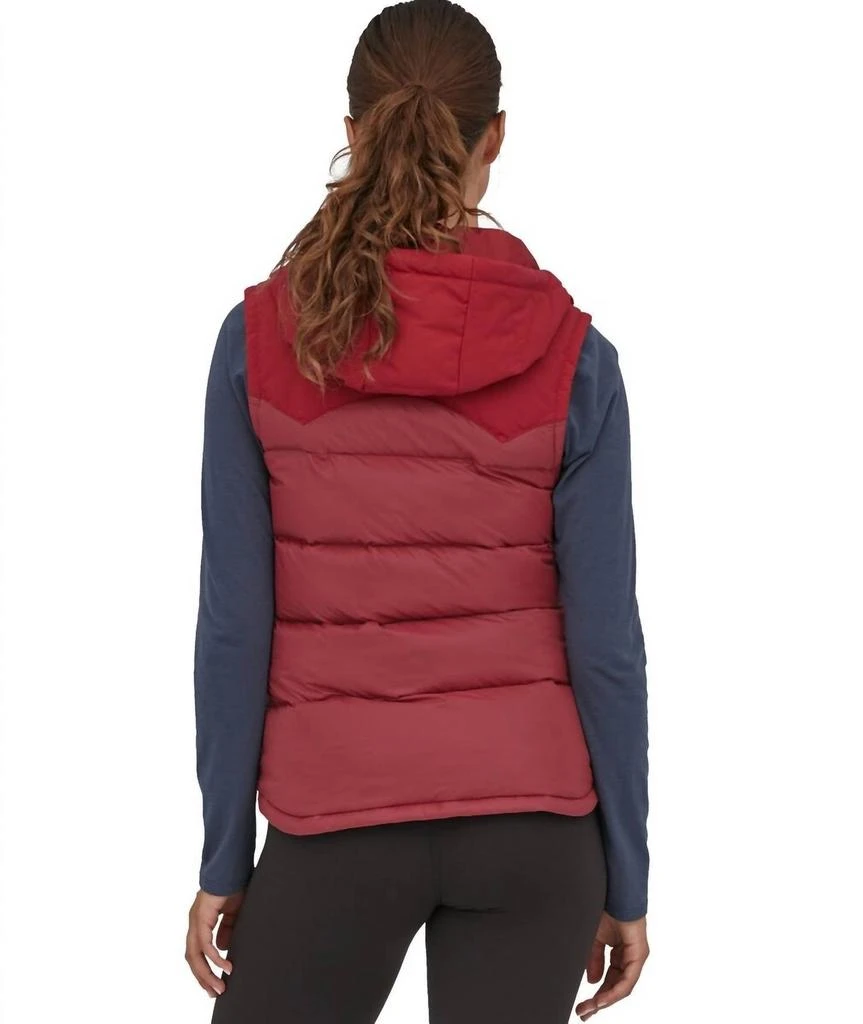 Patagonia Bivy Hooded Vest In Sequoia Red 2