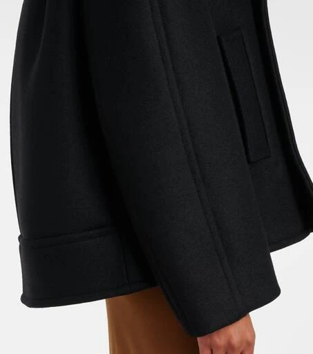 Yves Saint Laurent Oversized virgin wool peacoat 5
