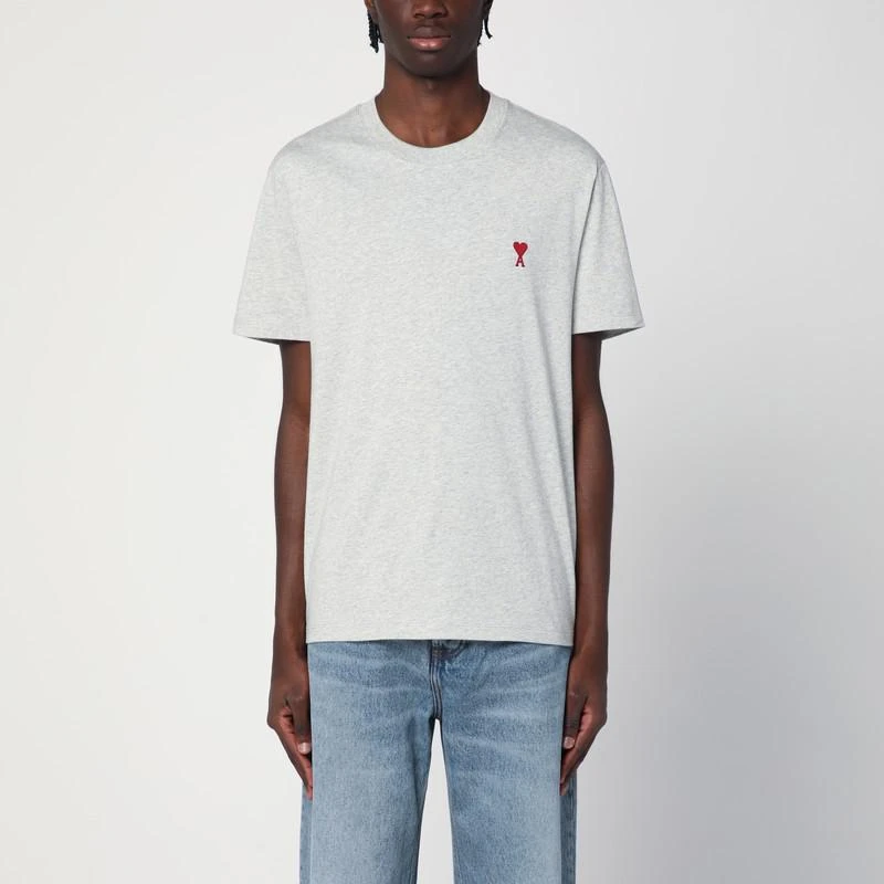 AMI Ami De Coeur grey T-shirt 1