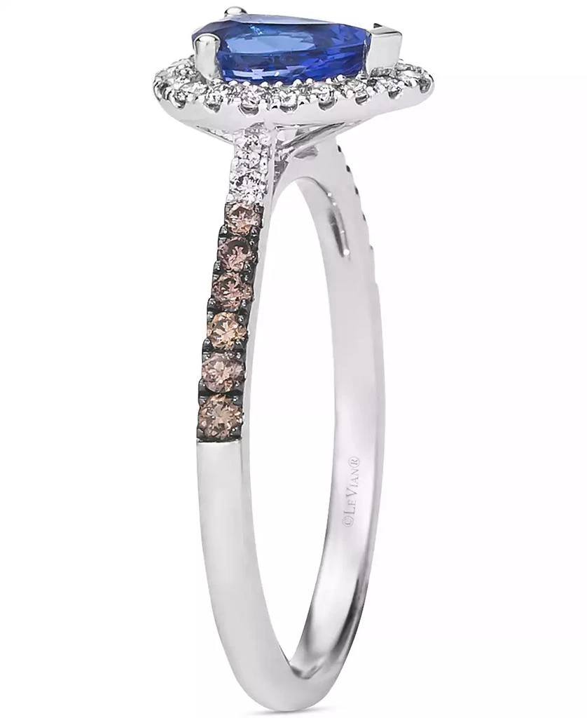 Le Vian Blueberry Tanzanite (1/2 ct. t.w.) & Diamond (1/3 ct. t.w.) Ring in 14k White Gold 4