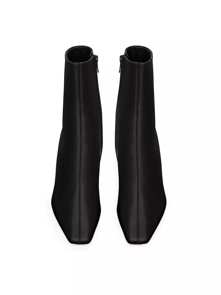 Yves Saint Laurent Jill Booties in Smooth Leather 4